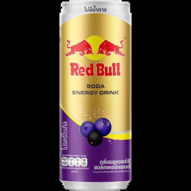 RedBull Energy Drink Blackberry Blueberry Zero Sugar